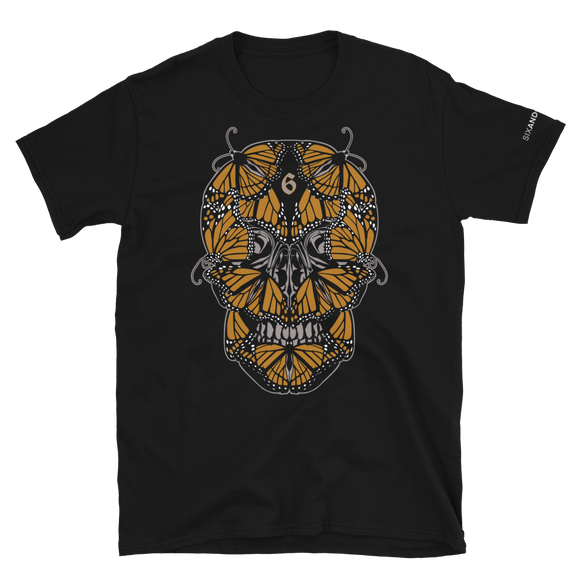 Butterfly Skull Short Sleeve T-Shirt