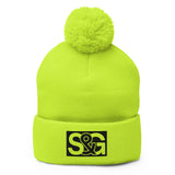 NEON S&G Pom-Pom Toque