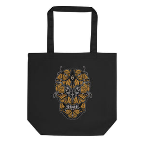Butterfly Skull Eco Tote Bag