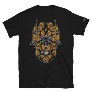 Butterfly Skull Short Sleeve T-Shirt