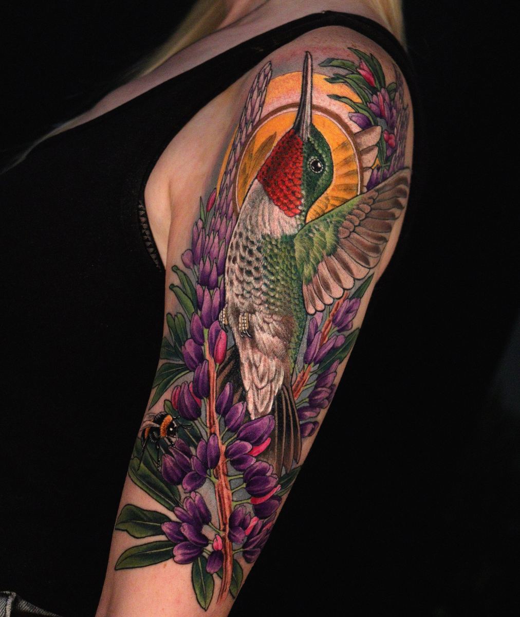 Antony Flemming tattoo work