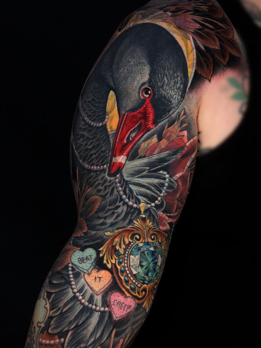 Antony Flemming tattoo work