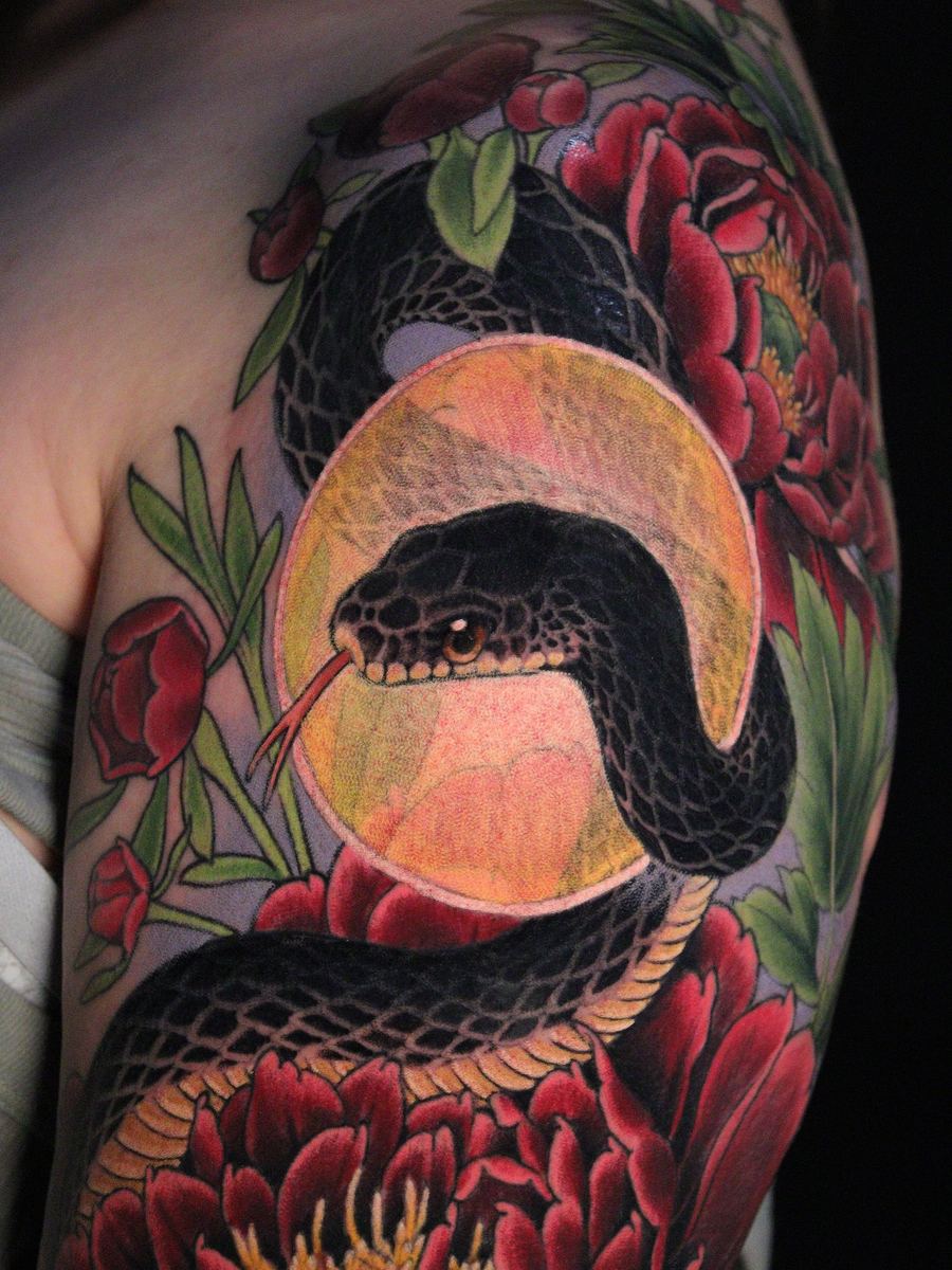 Antony Flemming tattoo work