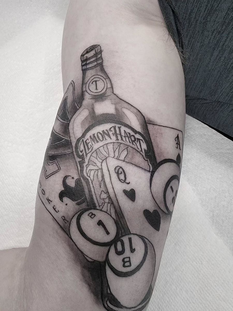 Dionna Brianne tattoo work